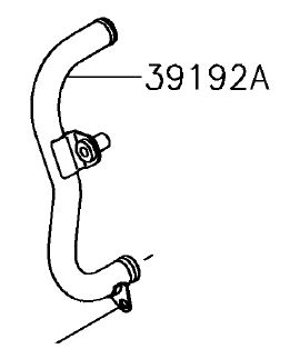 TUBO COMP AGUA - 39192-0600