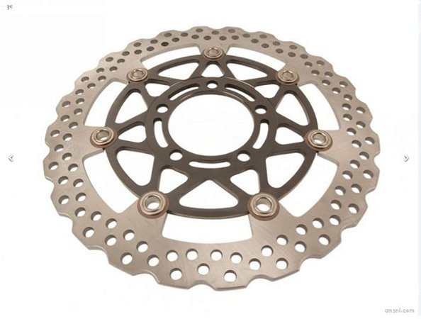 DISCO FREIO DIANT PRET/PRATA - 41080-0590-5C - Kawaparts
