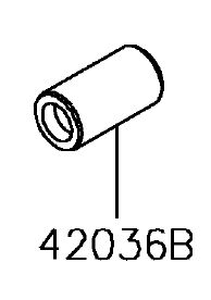 BUCHA SUSPENSAO ARM L=3 - 42036-0022