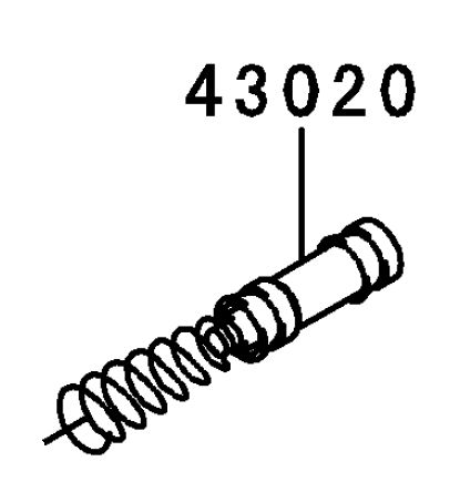 PISTAO CILI MESTRE FREIO COMP - 43020-1115