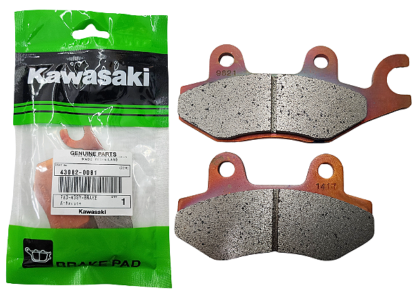 PASTILHA FREIO DIANTEIRA KAWASAKI NINJA 250R / NINJA 300 ABS / Z300 ABS- 43082-0081