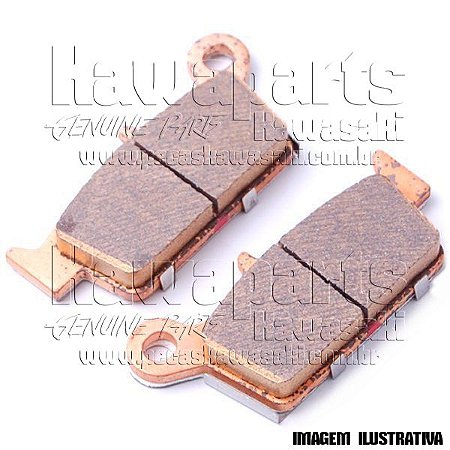 PASTILHA FREIO TRASEIRA D-TRACKER X - 43082-0090 - Kawaparts