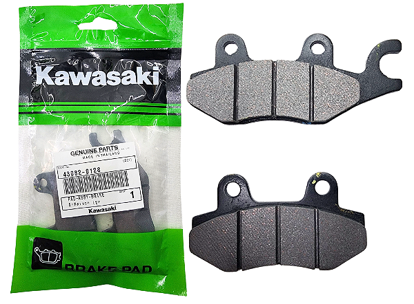 PASTILHA TRASEIRA FREIO KAWASAKI Z400 / NINJA 400 / Z300 / NINJA 300 - 43082-0128