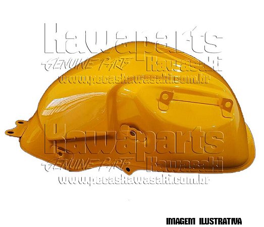 TANQUE COMBUSTÍVEL VERSYS AMARELO - 51001-0387-15G