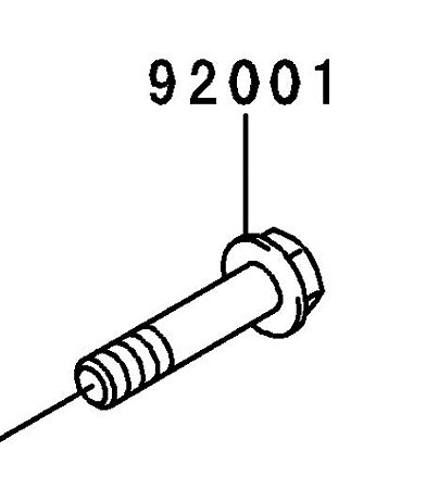 PARAFUSO HEX 8X36 - 92001-1041