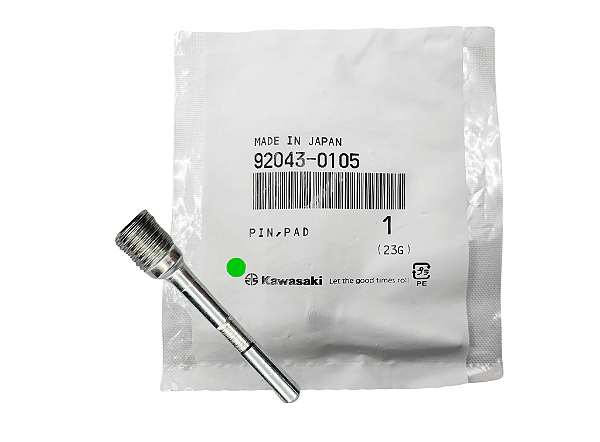 PINO PASTILHA FREIO - 92043-0105 - Kawaparts