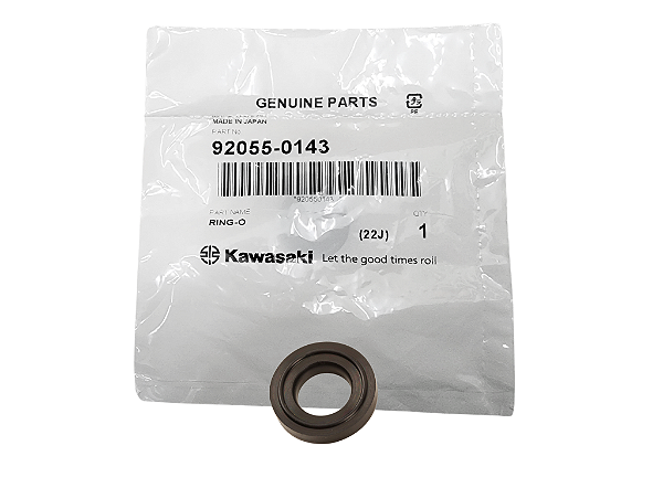 ANEL VEDAÇÃO (COXIM) TAMPA DE VÁLVULA KAWASAKI Z400 / NINJA 400 / Z1000 - 92055-0143