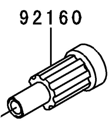 COXIM BORRACHA CAVALETE CNT - 92160-1868