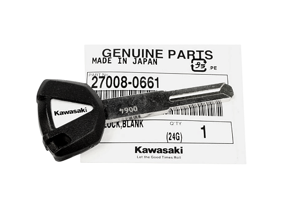 CHAVE VIRGEM KAWASAKI NINJA ZX-10R / NINJA ZX-6R / NINJA ZX-4R / VERSYS 1100 / Z900 - 27008-0661
