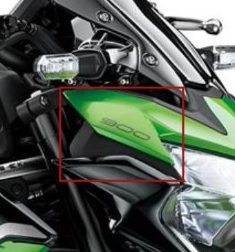 ADESIVO CARENAGEM FRONTAL Z900