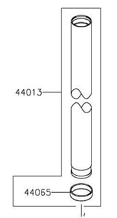 TUBO COMP GARFO INT - 44013-0263