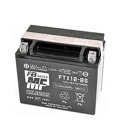 BATERIA FTX12-BS 12V 10AH