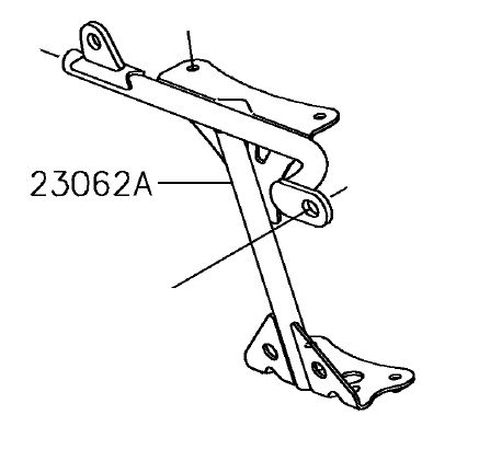 SUPORTE DIREITO ALFORGE VERSYS-X 300 - 23062-0966