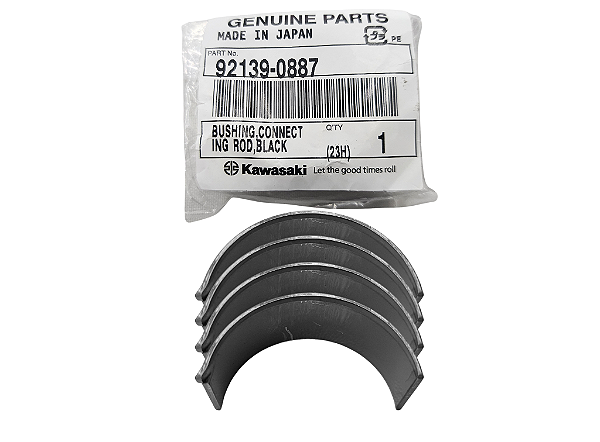 BRONZINA BIELA COR PRETA KAWASAKI NINJA 400 / Z400 - 92139-0887