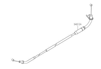 CABO ACELERADOR (B) FECHADO Z900RS - 54012-0657