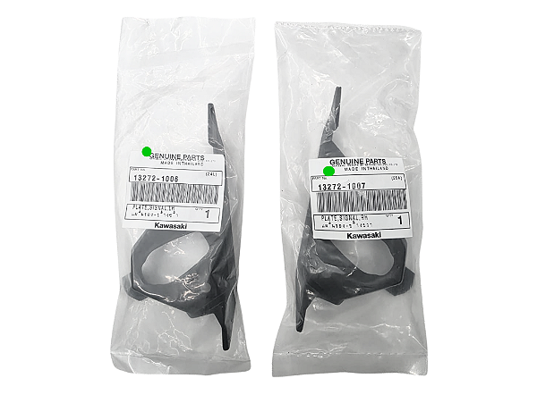 SUPORTE FIXAÇÃO PISCA DIANTEIRO KAWASAKI ER-6N 2013 a 2017