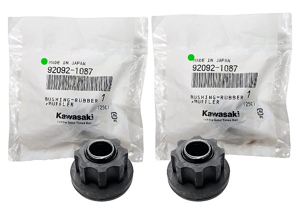 BUCHA COXIM FIXAÇÃO ESCAPE SILENCIOSO KAWASAKI Z750 / Z800 / Z900 / Z1000 / VERSYS 1000 / NINJA ZX6R / NINJA ZX10R