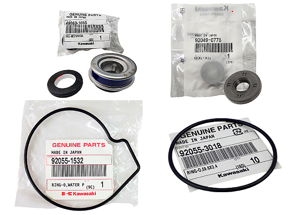 REPARO BOMBA ÁGUA KAWASAKI NINJA ZX-6R