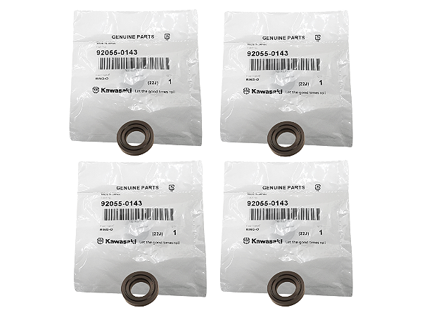 KIT ANEL COXIM TAMPA VÁLVULA KAWASAKI Z400 / Z500 / NINJA 400 / NINJA 500 / ELIMINATOR 500 - 92055-0143