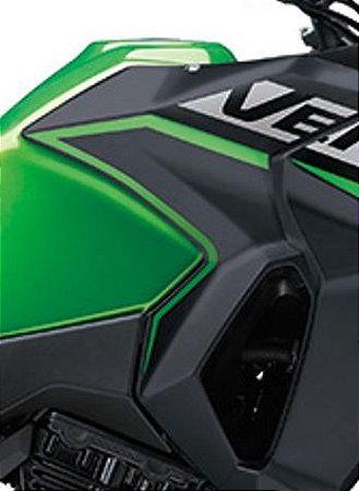 CARENAGEM LATERALTANQUE DIREITA COM ADESIVO - 55058-5387-739