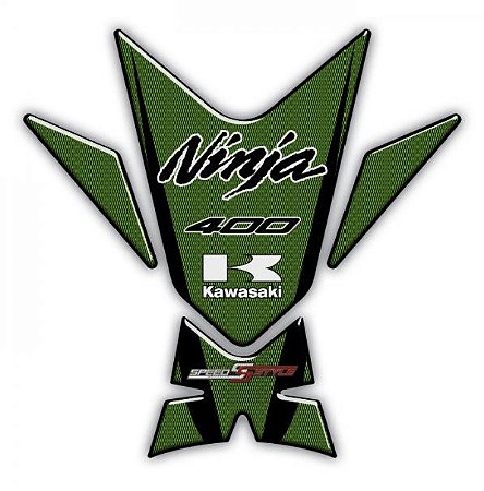 ADESIVO RESINADO TANK PAD GRANDE KAWASAKI NINJA 400 - TPKW8525G085