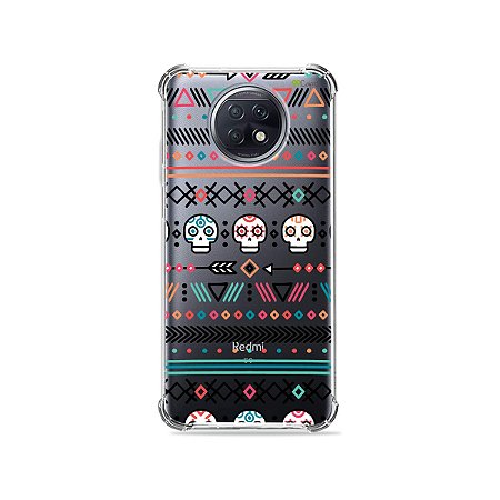 Capa (Transparente) para Xiaomi Redmi Note 9T - Tribal