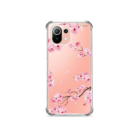 Capa (Transparente) para Xiaomi Mi 11 Lite - Cerejeiras