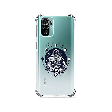 Capa (Transparente) para Xiaomi Redmi Note 10 4G - Astronauta