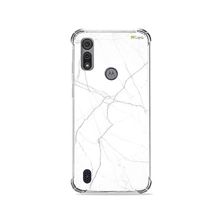 Capa para Moto E6I - Marble White