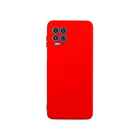 Silicone Case Vermelha para Moto G100