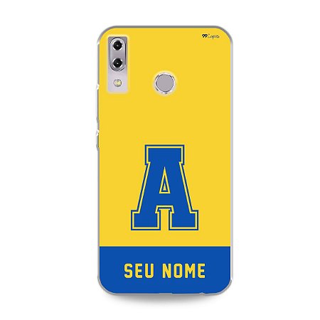 Capinha College com nome para Zenfone