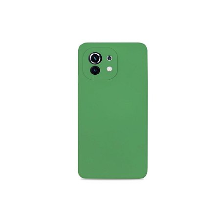 Silicone Case Verde para Xiaomi Mi 11 Lite - 99Capas