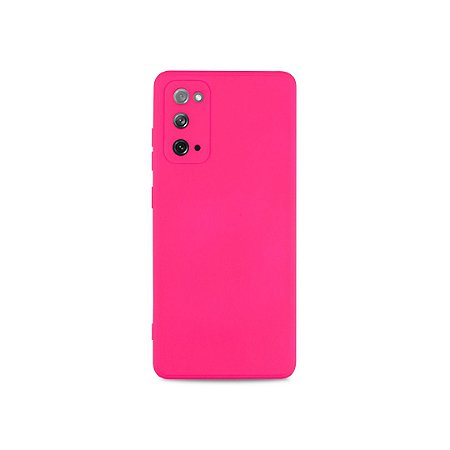Silicone Case Pink para Galaxy S20 FE
