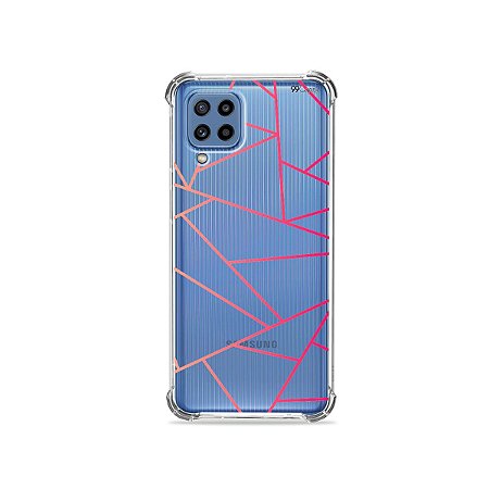 Capa (Transparente) para Galaxy M62 - Abstrata