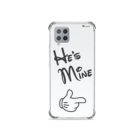 Capa para Galaxy A42 5G - He's Mine