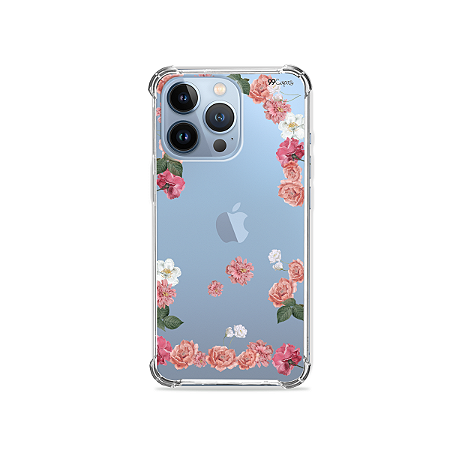 Capa para iPhone 13 Pro - Pink Roses