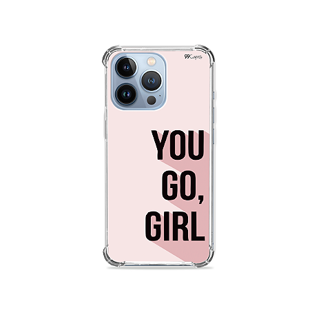 Capa para iPhone 13 Pro - You Go, Girl