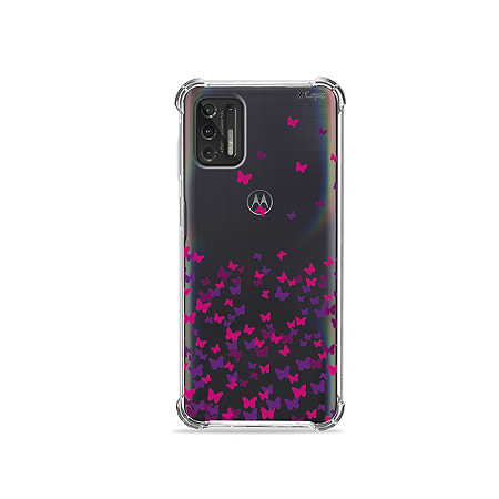 Capa para Moto G Stylus - Borboletas Flutuantes