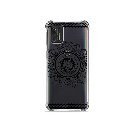 Capa para Moto G Stylus - Mandala Preta