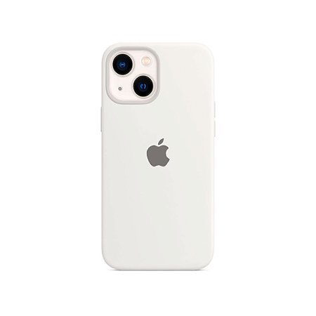 Silicone Case Branca para iPhone 13