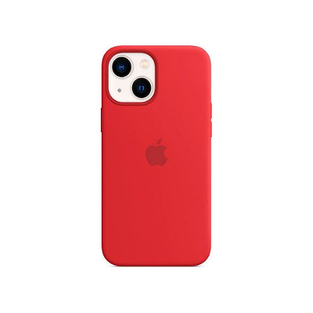 Silicone Case Vermelha para iPhone 13