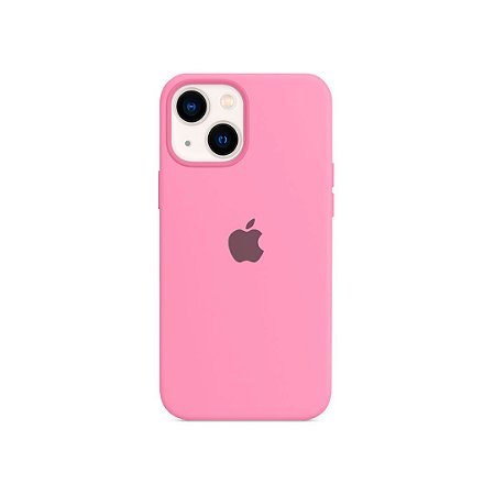 Silicone Case Rosa Claro para iPhone 13 Mini