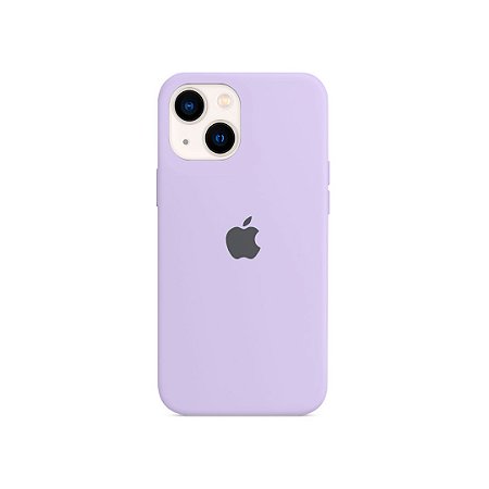 Silicone Case Lilás para iPhone 13 Mini