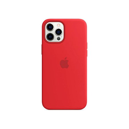 Silicone Case Vermelha para iPhone 13 Pro