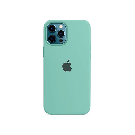 Silicone Case Verde Água para iPhone 13 Pro