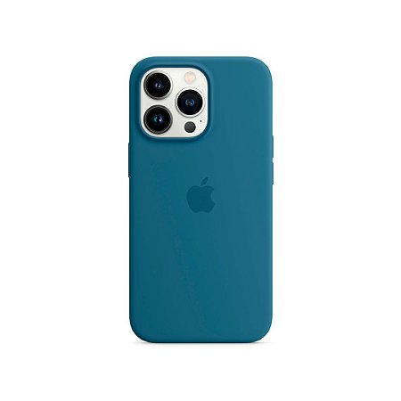 Silicone Case Azul para iPhone 13 Pro