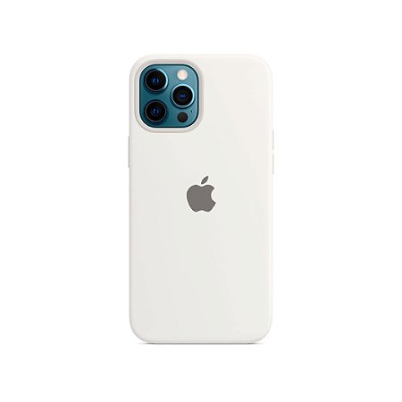 Silicone Case Branca para iPhone 13 Pro Max