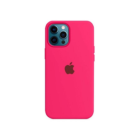Silicone Case para iPhone 13 Pro Max - Rosa Neon