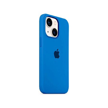Silicone Case para iPhone 13 - Azul Bic