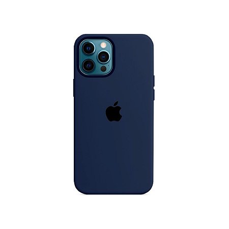 Silicone Case para iPhone 13 Pro - Azul Marinho